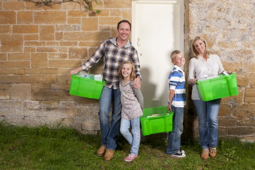 Securely transported belongings in a Van for a Chelsea move